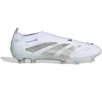 Adidas Predator Elite Laceless Firm Ground Football Boots Blanc/Argenté 10.5(45.3) Male