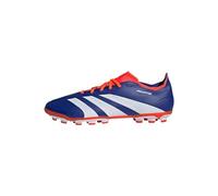 adidas Predator League 2G/3G Football Boots Artificial Grass Chaussures, Lucid Blue/Cloud White/Solar Red, 41 1/3 EU