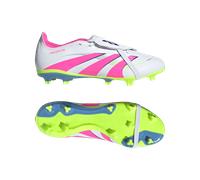 adidas Mixte Predator League Ft FG/MG Skor, Cloud White Lucid Pink Lucid Lemon, 40 EU
