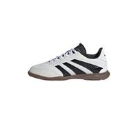 adidas Predator League Indoor Football Boots Kids Chaussures, Cloud White/Core Black/Lucid Lemon, 29.5 EU