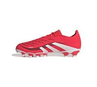 adidas Predator League Junior Football Boots Multi Ground Basket, Lucid Red/FTWR White/Core Black, 21 EU