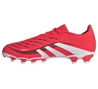 adidas Predator League Junior Football Boots Multi Ground Basket, Lucid Red/FTWR White/Core Black, 23 EU
