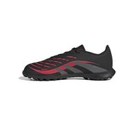 adidas Predator League Junior Football Boots Turf Basket, Core Black/Grey Four/Lucid Red, 22 EU