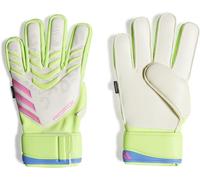 Adidas Predator Match Fingersave Goalkeeper Gloves Adults Blanc/Jaune 9 Unisex