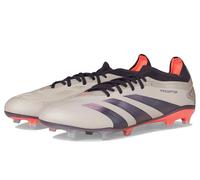 adidas Predator Pro Firm Ground Chaussures unisexes, Platine métallisé Aurora Black Turbo, 47 1/3 EU