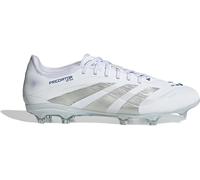 Adidas Predator Pro Firm Ground Football Boots Mens Ftwr White/Silv 6 (39.3) Male