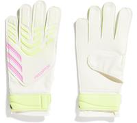 adidas Gants de gardien de but d'entraînement unisexes pour adultes Blanc/jaune 11