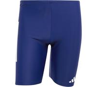 adidas Homme 3 Stripes Swim Jammers 8 inch, Dark Blue/White, L