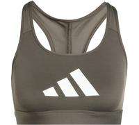Adidas Pwrct Bl Bra Medium Impact Sports Womens Ombre Olive L (16-18) Female