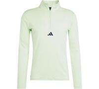 Adidas Quarter-Zip Track Top Mens Vert/Noir L Male