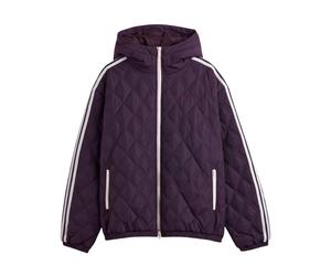 Adidas - Quilted Three Stripes Jacket - Homme - Sport - Violet - Taille: M