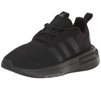 adidas Racer TR23 Sneaker, Core Black/Core Black/Grey, 1 Wide US Unisex Little_Kid