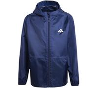 adidas Mixte enfant RAIN JACKET, Dark Blue, 9-10 Years