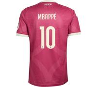 adidas Real Madrid 3rd Shirt Mbappé 10 Rose/Blanc S