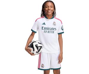 adidas Real Madrid Domicile Robe Jr 26/27 Blanc/Rose/Vert 152