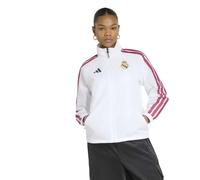 Adidas Real Madrid Home Anthem Full Zip Sweatshirt Blanc M Femme