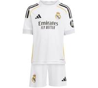 Adidas Real Madrid Home Minikit 2025 2026 Infants Blanc 3-4 ans Male