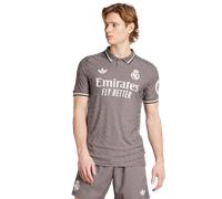 Adidas Real Madrid Homme - Jerseys/Réplicas, Gris - Taille XXXL - Poly Mesh Grey XXXL