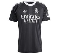 Adidas Real Madrid Third Goalkeeper Shirt 2025 2026 Adults Noir S Male