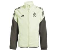 Adidas Real Madrid Tiro 25/26 Competition Presentation Junior Jacket Beige 13-14 Years Enfants