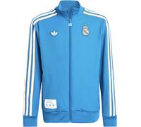 Adidas Real Madrid Tracksuit Top Juniors Bleu/Blanc 9-10 ans Male