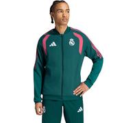 adidas Real Madrid Veste de Pré-Match 26/27 Vert Foncé/Rose L