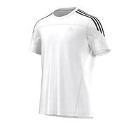 adidas Response T-Shirt manches courtes Homme Blanc/Noir FR : M (Taille Fabricant : M)