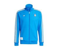 Adidas - Retro Real Madrid Icon Track Top - Homme - Sweatshirts et sweats à capuche - Bleu - Taille: M