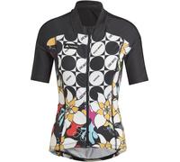 Adidas Rich Mnisi X The Cycling Short Sleeve Shirt Womens Noir 12 (M) Female