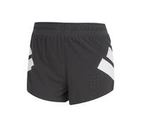 adidas Road To Records 2in Split Short De Running Femmes-Noir,Blanc, Taille L