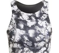 Adidas Run All Over Print Medium Impact Sports Bra Noir S A-C Female