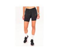 Adidas Run Fast 2In1 Short Femme Noir - Shorts 2 en 1 de running femmes XS