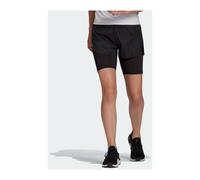 Adidas Run Fast 2In1 Short Femme Noir XS