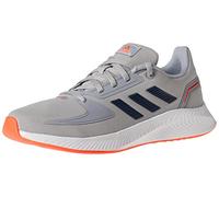 adidas Runfalcon 2.0 Running Shoe, Grey/Crew Navy/Halo Silver, 5 US Unisex Big Kid