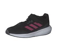 adidas RunFalcon 3.0 Elastic Lace Top Strap Shoes Chaussures de Course, Carbon Black/PULMAG/Grey Six, 28 EU