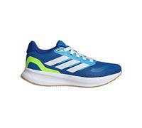 adidas Runfalcon 5 Chaussure De Running Sans Stabilisateurs Enfants - Bleu Foncé , Jaunes Fluo, Pointure 38