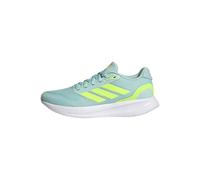 adidas Runfalcon 5 Running Shoes Chaussures de Course Femme, Semi Flash Aqua Lucid Lemon Core Noir, 42 2/3 EU