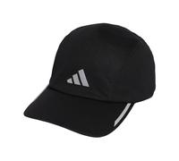 ADIDAS PERFORMANCE Casquette de sport 'RUNNING MESH 4 PANEL CAP' gris argenté / noir, Taille 56-57