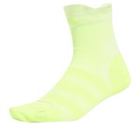 adidas - RUNxADIZERO Sock - Chaussettes de running - EU 46-48 - white / lucid lemon / lucid lemon