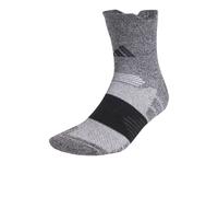 adidas RunxCushioned Running Mid Height Socks - SS26 | Grand in Black/White