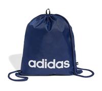 Adidas Sac de sport Linear Gymsack Unisexe Bleu foncé/Blanc Taille unique