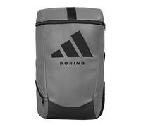 adidas Sac à dos de sport en PU pour boxe, gris/noir, L