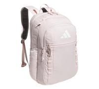 adidas Sac à dos unisexe Excel durable, grand sac à dos athlétique pour ordinateur portable (1 pièce), 7,0/Rose sable/Blanc, Taille unique, Excel Sac à dos pour homme et femme - Grand sac à dos