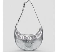 Adidas Sac à main Adicolor Half Crescent PU métallique Argenté Taille Unique