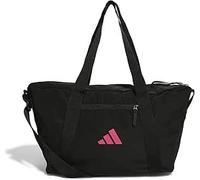 adidas Sac fourre-tout de sport zippé pour femme et fille Noir fuchsia Taille unique