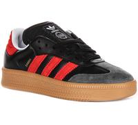 Adidas Samba 3 Rayures Rétro Garçons Junior Baskets Noir Blanc UK 3 - 6