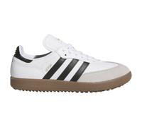 adidas Samba Chaussures de golf sans crampons, blanc/noir, 44 EU