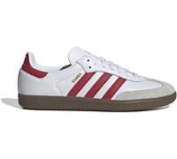 Adidas Samba Club Shoes Mens Blanc/Rouge/Gomme 7 (40.7) Male