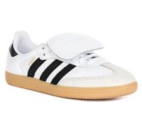Adidas Samba Cuir 70s Lacets Retro Femme Trainer Blanc Noir EU 36-42