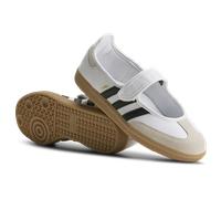 ADIDAS ORIGINALS Ballerines à lanières 'Samba' noir / blanc / blanc cassé, Taille 44